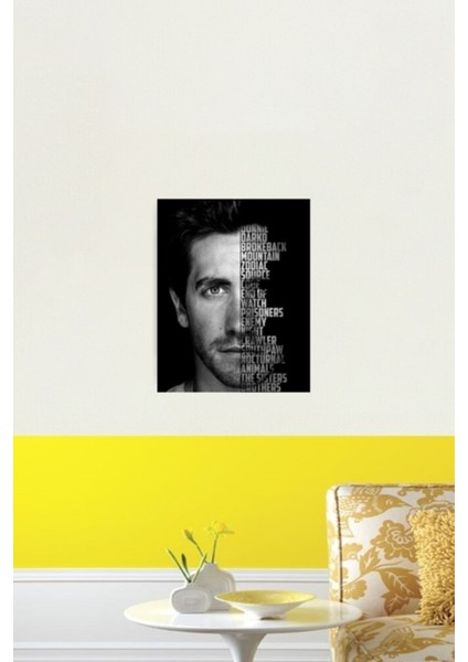 Jake Gyllenhaal Filmler Tablo Ahşap Poster Dekoratif