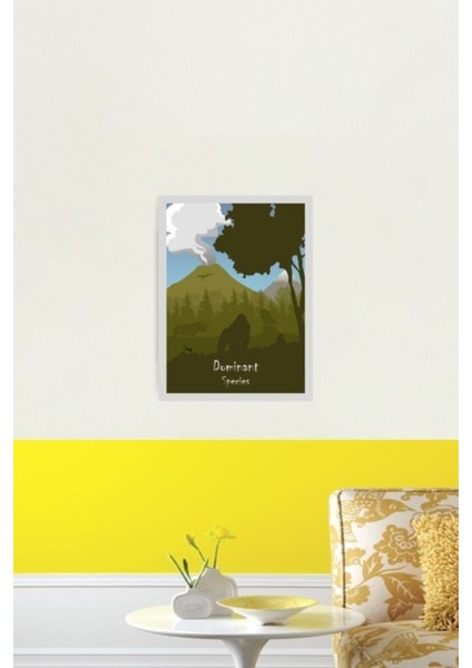 Baskın Türler - Masa Oyunları - Minimalist Seyahat Poster Tarzı - Masa Oyunu Sanatı Ahşap Poster fiyatları