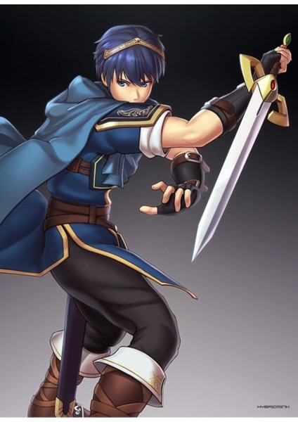 Marth (Nihai) Tablo Ahşap Poster Dekoratif