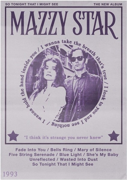 Mazzy Yıldızı Bu Gece Görebildiğim Kadar Tablo Ahşap Poster Dekoratif