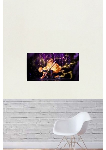 Kimetsu No Yaiba Demon Slayer Tablo Ahşap Poster Dekoratif fiyatları