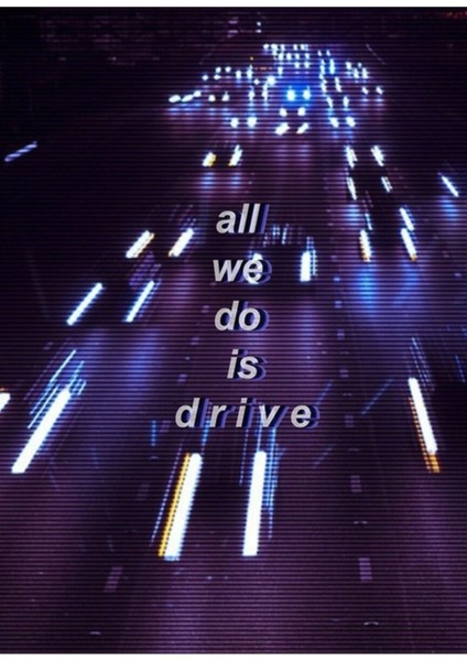 Halsey Drive Tumblr Lirik Sanat Tablo Ahşap Poster Dekoratif