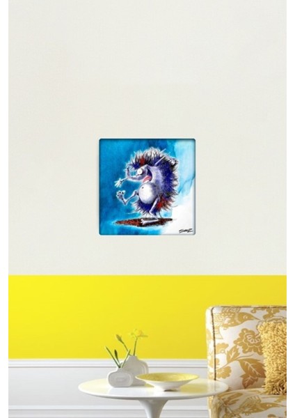 Kirpi Tablo Ahşap Poster Dekoratif fiyatları