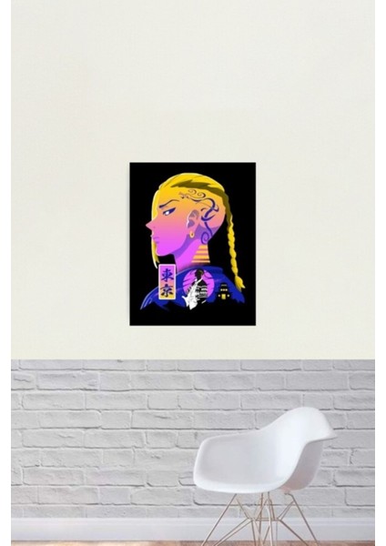 Draken Tokyo Manji Tablo Ahşap Poster Dekoratif fiyatları