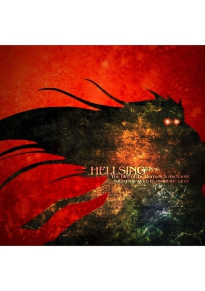 Hellsing - Hellsing Ultimate - Alucard Tablo Ahşap Poster Dekoratif