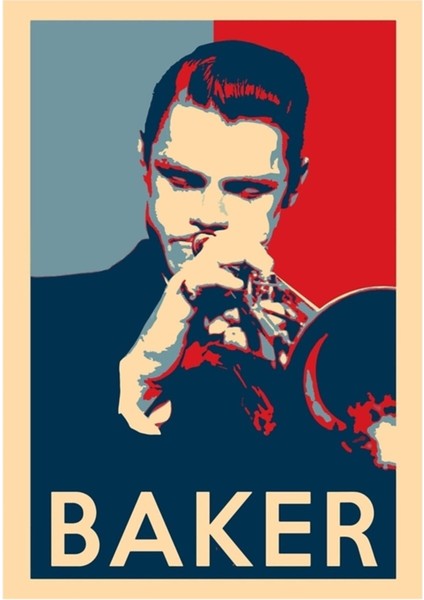Chet Baker Hope Poster - Caz Tarihinin Boyutları Tablo Ahşap Poster Dekoratif
