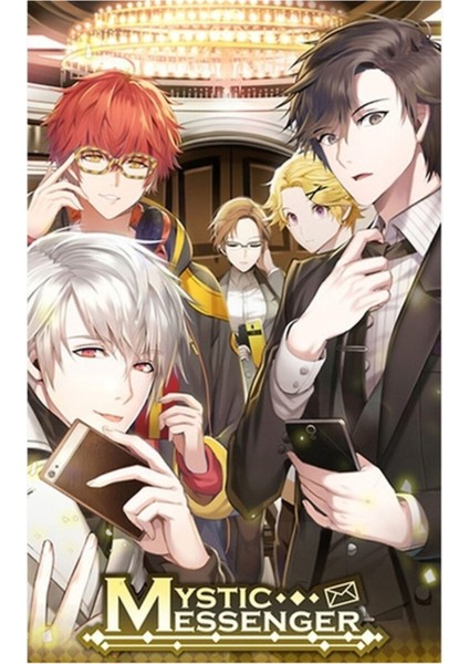 Mystic Messenger Tablo Ahşap Poster Dekoratif