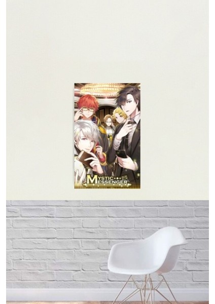 Mystic Messenger Tablo Ahşap Poster Dekoratif