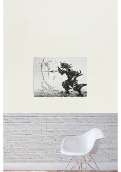 Vgabaond Miyamoto Musashi Tablo Ahşap Poster Dekoratif