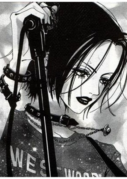 Nana Manga Sanatı Tablo Ahşap Poster Dekoratif