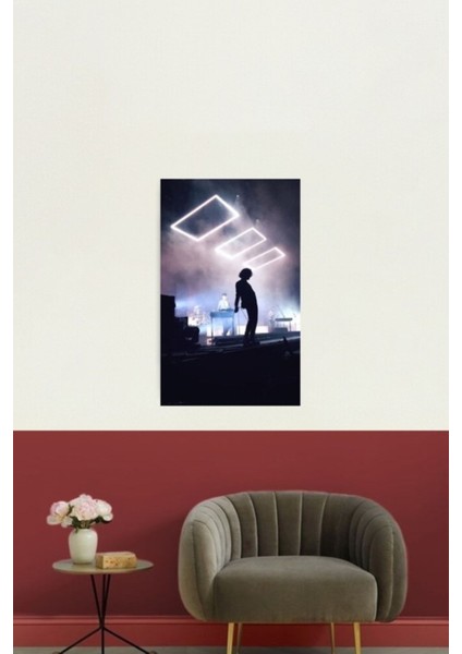 1975 Tablo Ahşap Poster Dekoratif