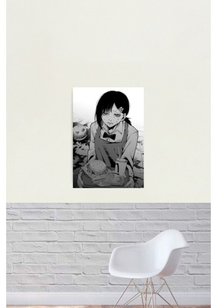 Kobeni Sonunda Hamburgeri Düşürmedi! Testere Adam! Tablo Ahşap Poster Dekoratif fiyatları