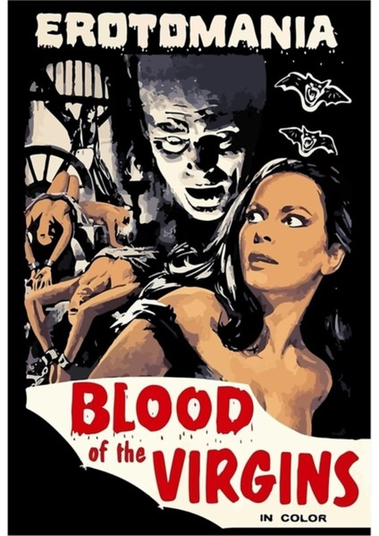 Bakirelerin Kanı Tablo Ahşap Poster Dekoratif