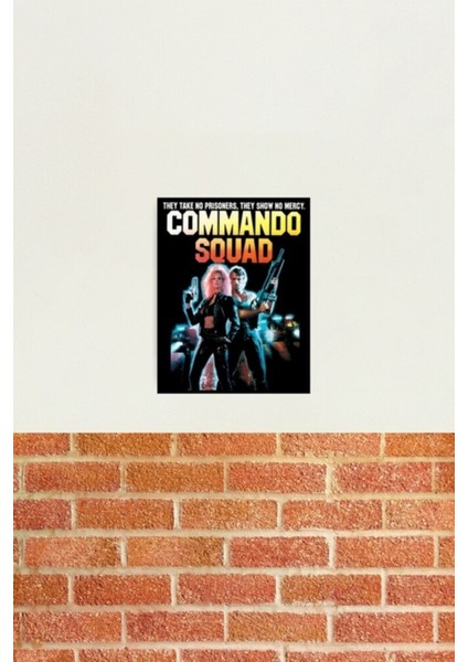 Komando Bölüğü Tablo Ahşap Poster Dekoratif