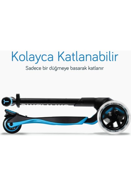 Xtend Büyüyebilen Ride On Scooter (1 - 12 Yaş) - Blue