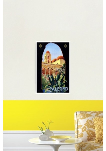 Italya Seyahat Poster Tablo Ahşap Poster Dekoratif fiyatları