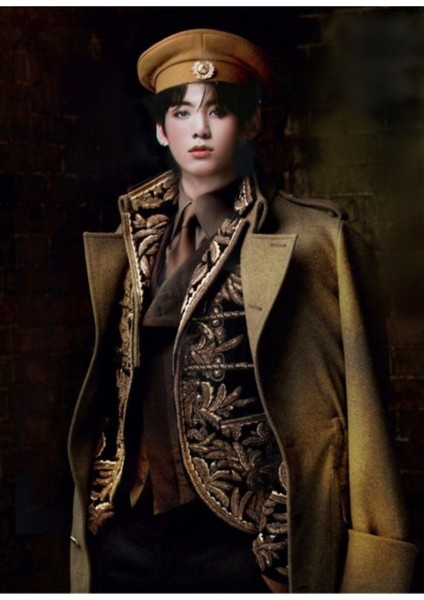 Bts - Viktorya Dönemi/tarihi Jungkook Tablo Ahşap Poster Dekoratif KOD553
