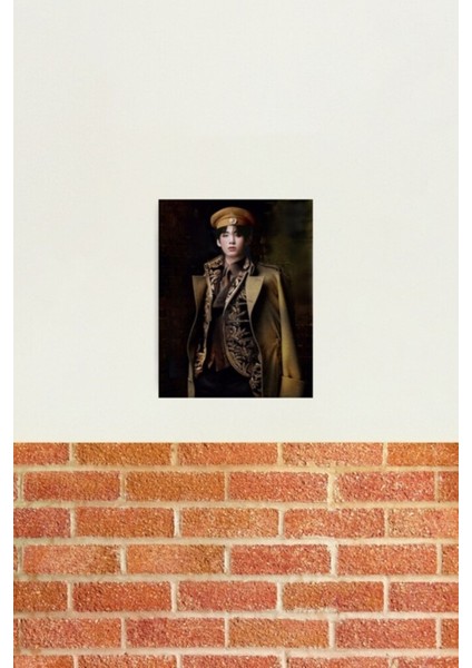 Bts - Viktorya Dönemi/tarihi Jungkook Tablo Ahşap Poster Dekoratif KOD553