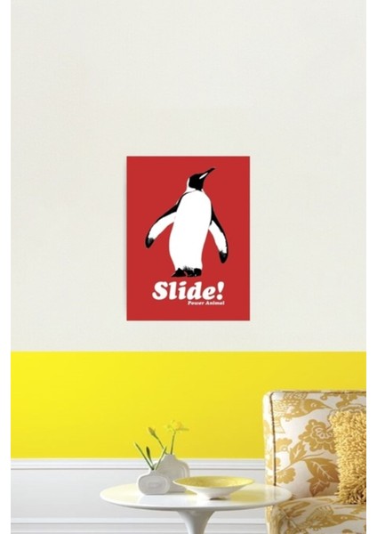 Fight Club Power Animal Slide T Gömlek Tablo Ahşap Poster Dekoratif