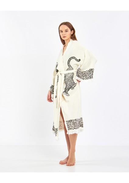 Big Leopar Kimono