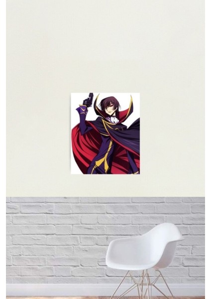 Lelouch Lamperouge Tablo Ahşap Poster Dekoratif