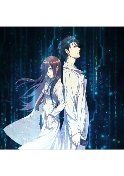 Steins Gate - Kurisu Okabe Tablo Ahşap Poster Dekoratif