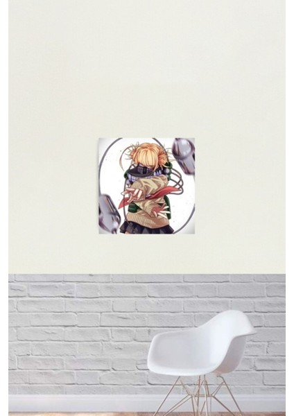 My Hero Academia - Himiko Toga 4 Tablo Ahşap Poster Dekoratif