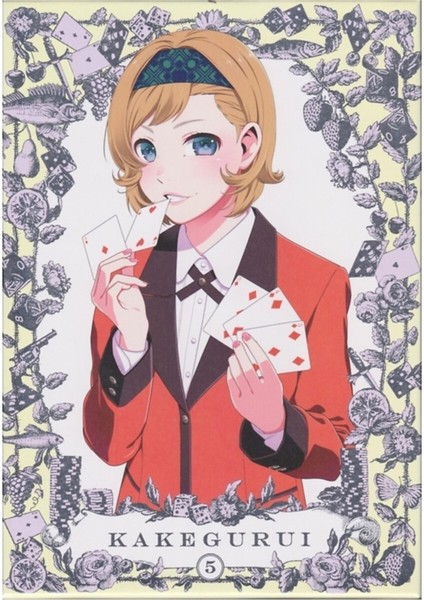 Sumeragi Itsuki - Renkli Kakegurui Tablo Ahşap Poster Dekoratif