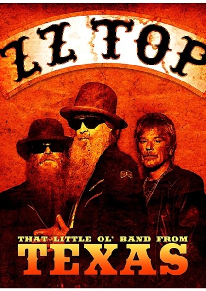 Zz Top - Teksas Tablo Ahşap Poster Dekoratifndan Bant