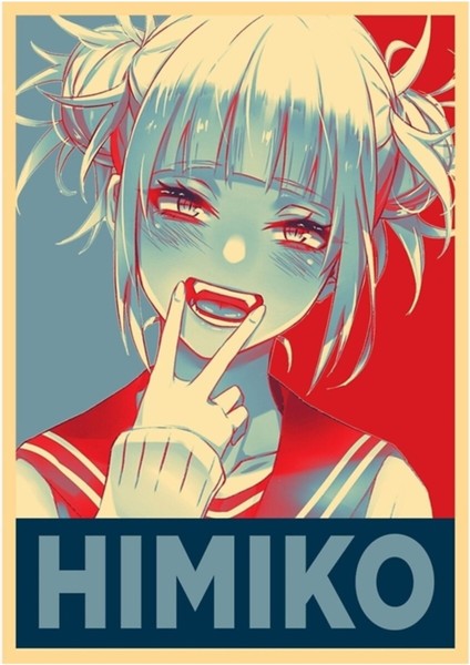 Himiko Toga Hope Tablo Ahşap Poster Dekoratif