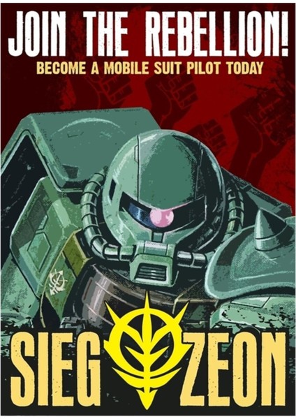 Sieg-Zeon Tablo Ahşap Poster Dekoratif