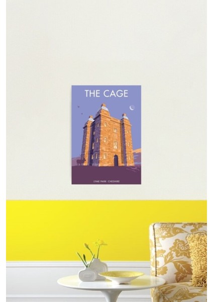 Kafes, Lyme Parkı, Cheshire Tablo Ahşap Poster Dekoratif fiyatları