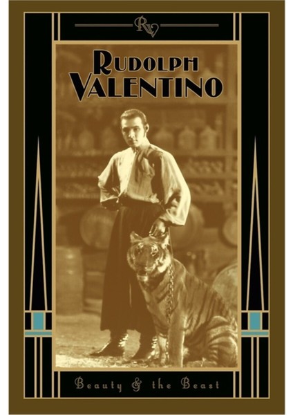 Rudolph Valentino Film Posteri Tablo Ahşap Poster Dekoratif
