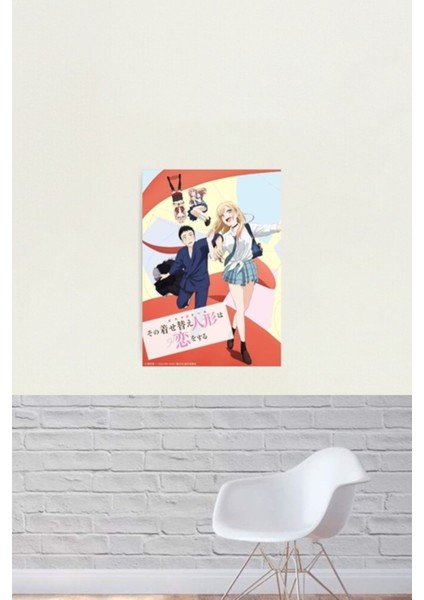 My Dress-Up Darling Tablo Ahşap Poster Dekoratif