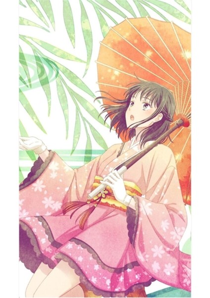 Eden Kagura (Meyve Sepeti) Tablo Ahşap Poster Dekoratif