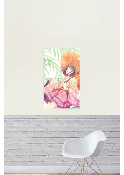Eden Kagura (Meyve Sepeti) Tablo Ahşap Poster Dekoratif
