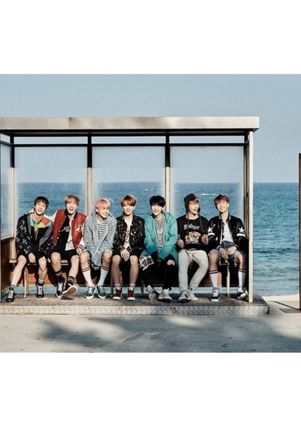 Bts Tablo Ahşap Poster Dekoratif KOD5942