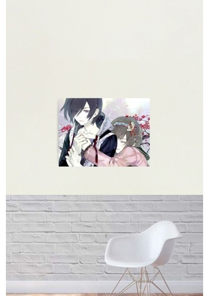 Touka Kirishima - Tokyo Ghoul Tablo Ahşap Poster Dekoratif