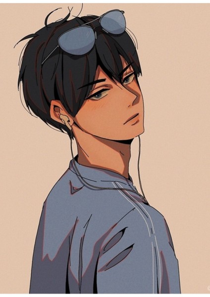 Kageyama Tobio (Yaz Versiyonu 1) Tablo Ahşap Poster Dekoratif