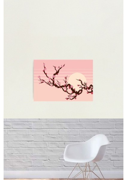 Sakura Ağacı Maskesi Sakura (Kiraz Çiçeği) Toz Maskesi Tablo Ahşap Poster Dekoratif fiyatları