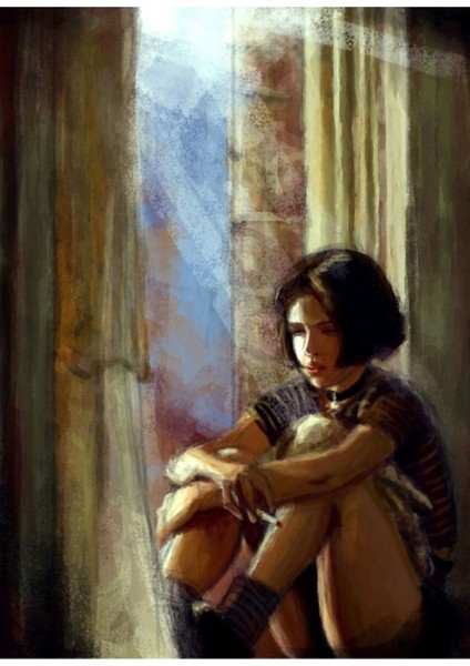Mathilda Tablo Ahşap Poster Dekoratif