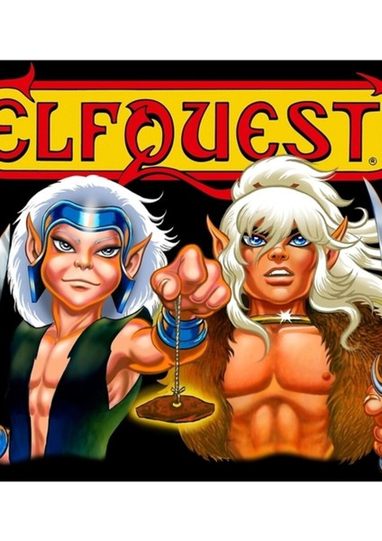 Elfquest: Lodestone Tablo Ahşap Poster Dekoratif