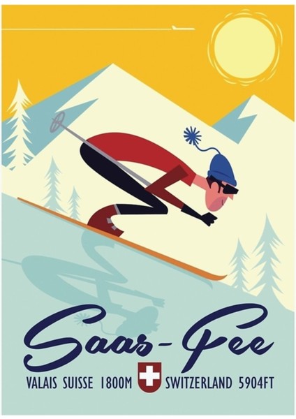 Saas Ücreti Posteri Tablo Ahşap Poster Dekoratif