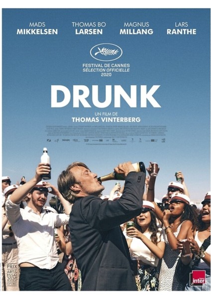 Sarhoş Film Tablo Ahşap Poster Dekoratif