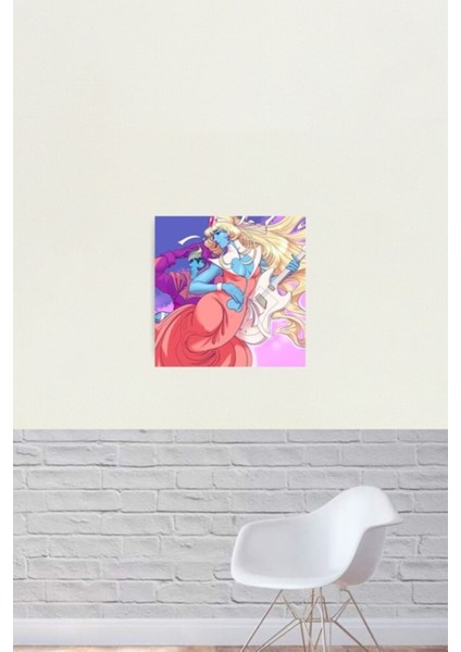 Interstella 5555 Tablo Ahşap Poster Dekoratif