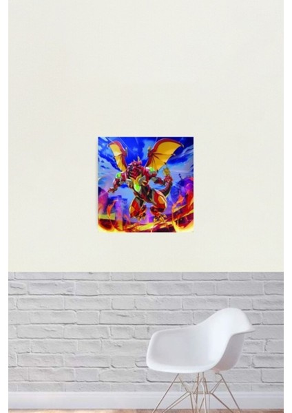 Bakugan Tablo Ahşap Poster Dekoratif fiyatları