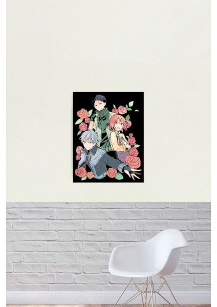 Akagami No Shirayuki-Hime Tablo Ahşap Poster Dekoratif