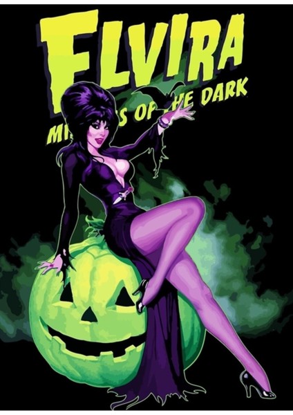 Elvira Tablo Ahşap Poster Dekoratif