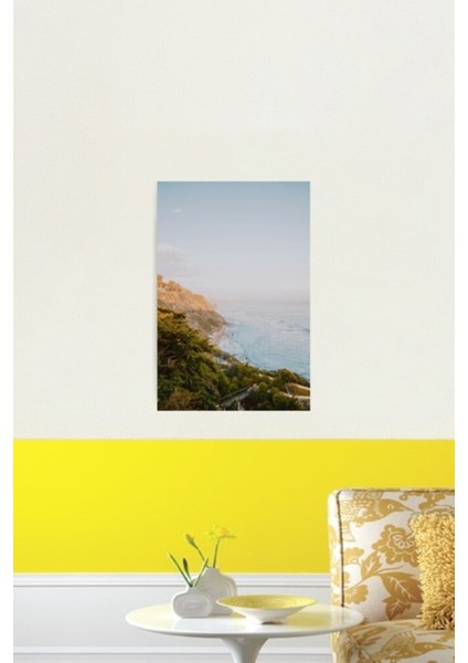 Malibu Sahili Ii / California Tablo Ahşap Poster Dekoratif fiyatları