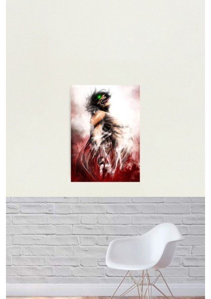 Titan Eren'e Saldırı Tablo Ahşap Poster Dekoratif fiyatları